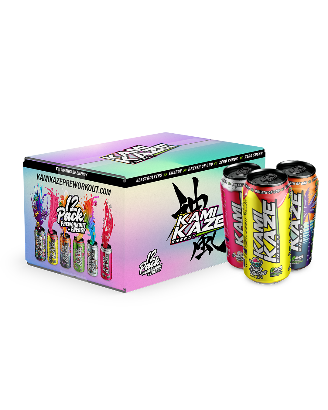 Variety Carton - Kamikaze Energy Drink