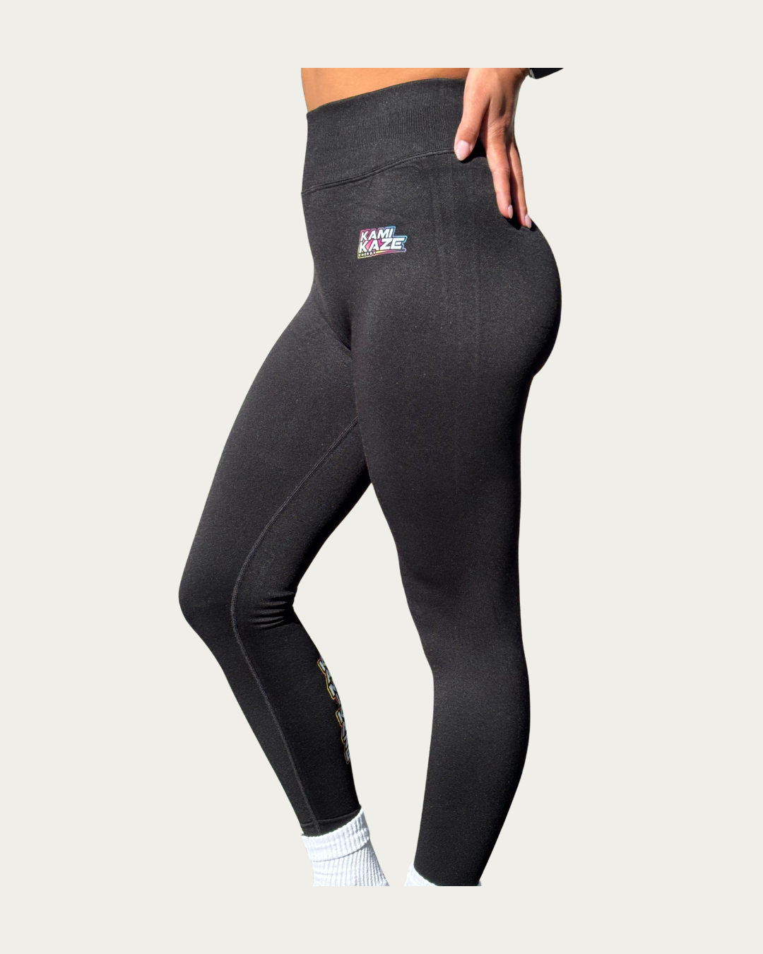 Kamikaze Black Women's Leggings