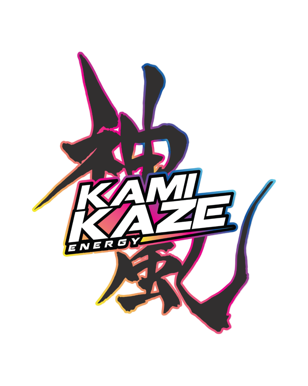 Kamikaze Graphic Sticker 115mmx110mm