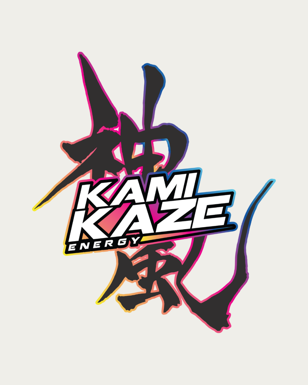 Kamikaze Graphic Sticker 115mmx110mm