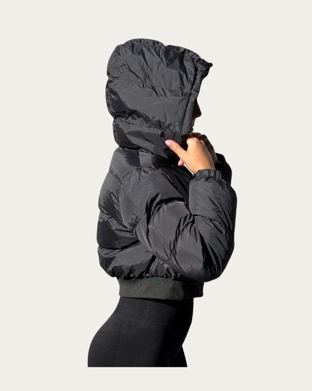 Kamikaze Womens Crop Puffer Jacket