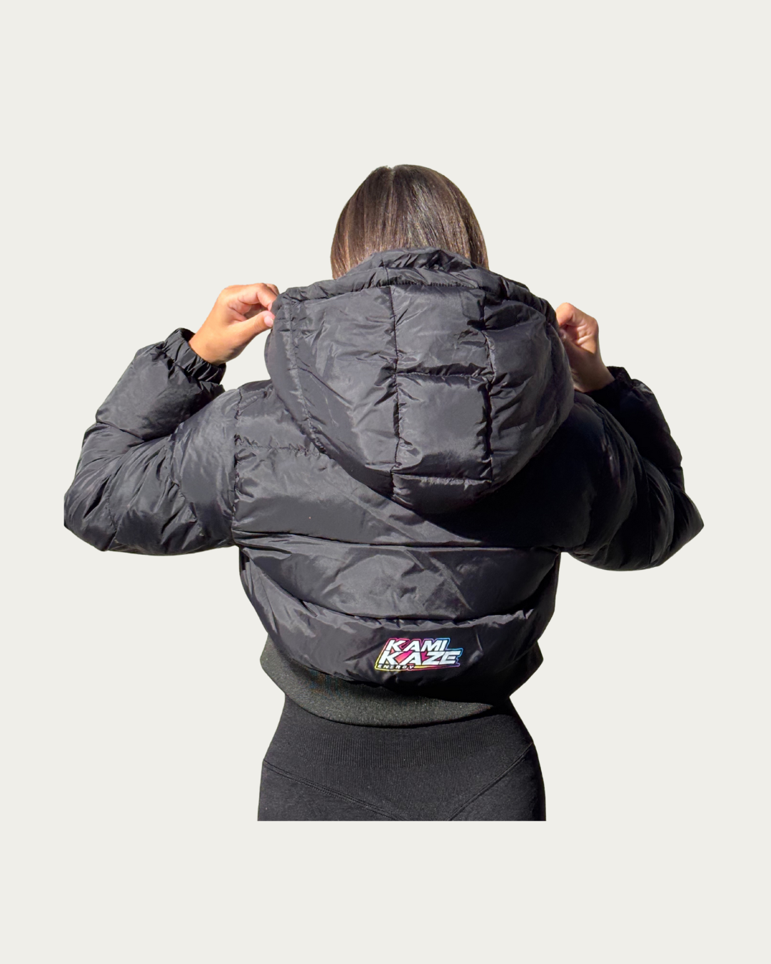 Kamikaze Womens Crop Puffer Jacket