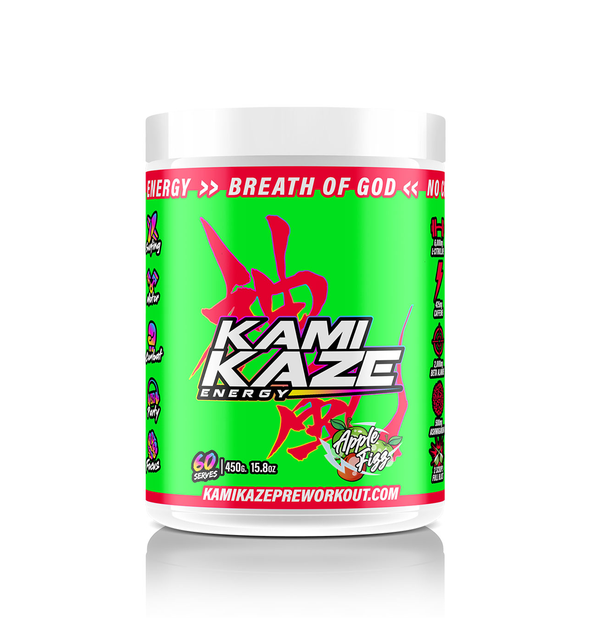 Apple Fizz - Kamikaze Pre-Workout