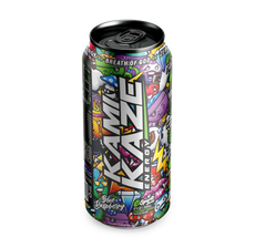 Blue Raspberry - Kamikaze Energy Drink Can
