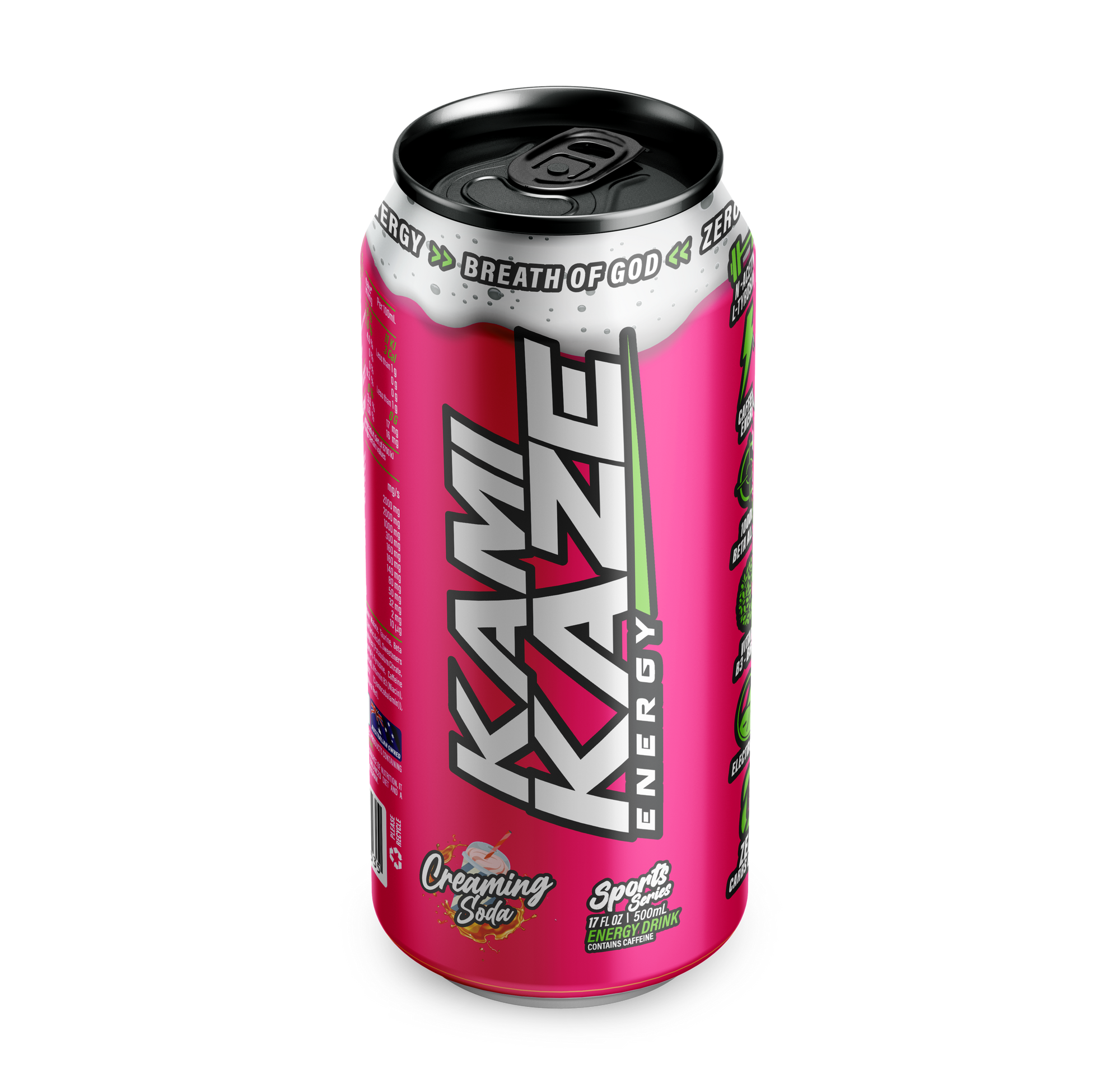 Creaming Soda - Kamikaze Energy Drink Can
