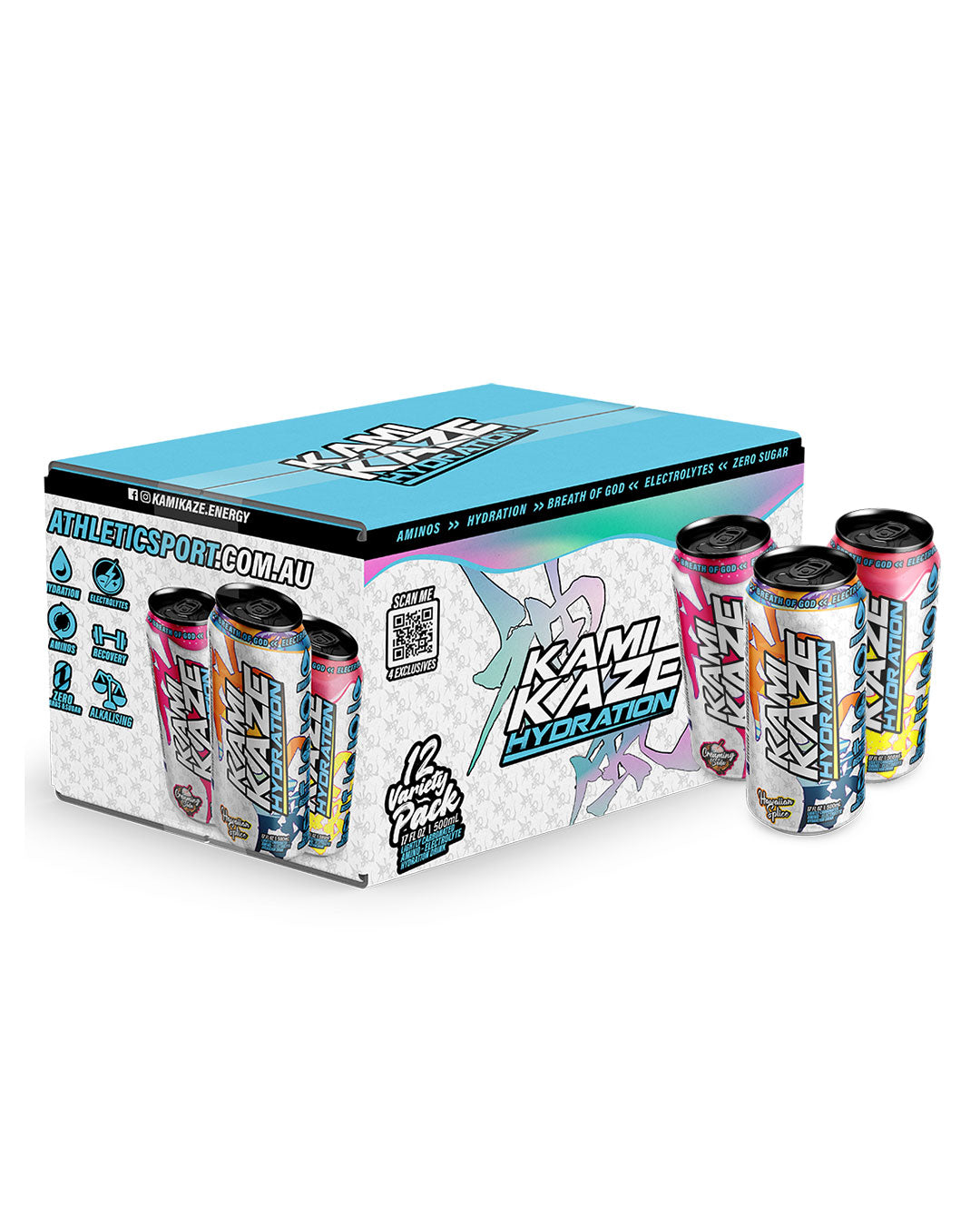 Variety Carton - Kamikaze Hydration Drink