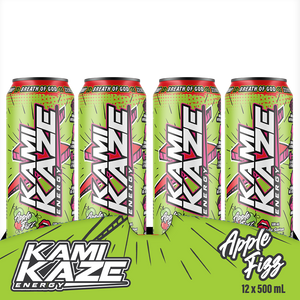 Apple Fizz - Kamikaze Energy Drink Can