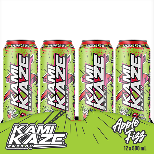 Apple Fizz - Kamikaze Energy Drink Can