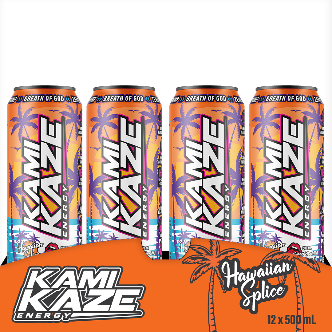Hawaiian Splice - Kamikaze Energy Drink Can