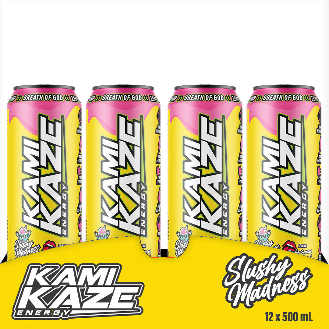 Slushy Madness - Kamikaze Energy Drink Can