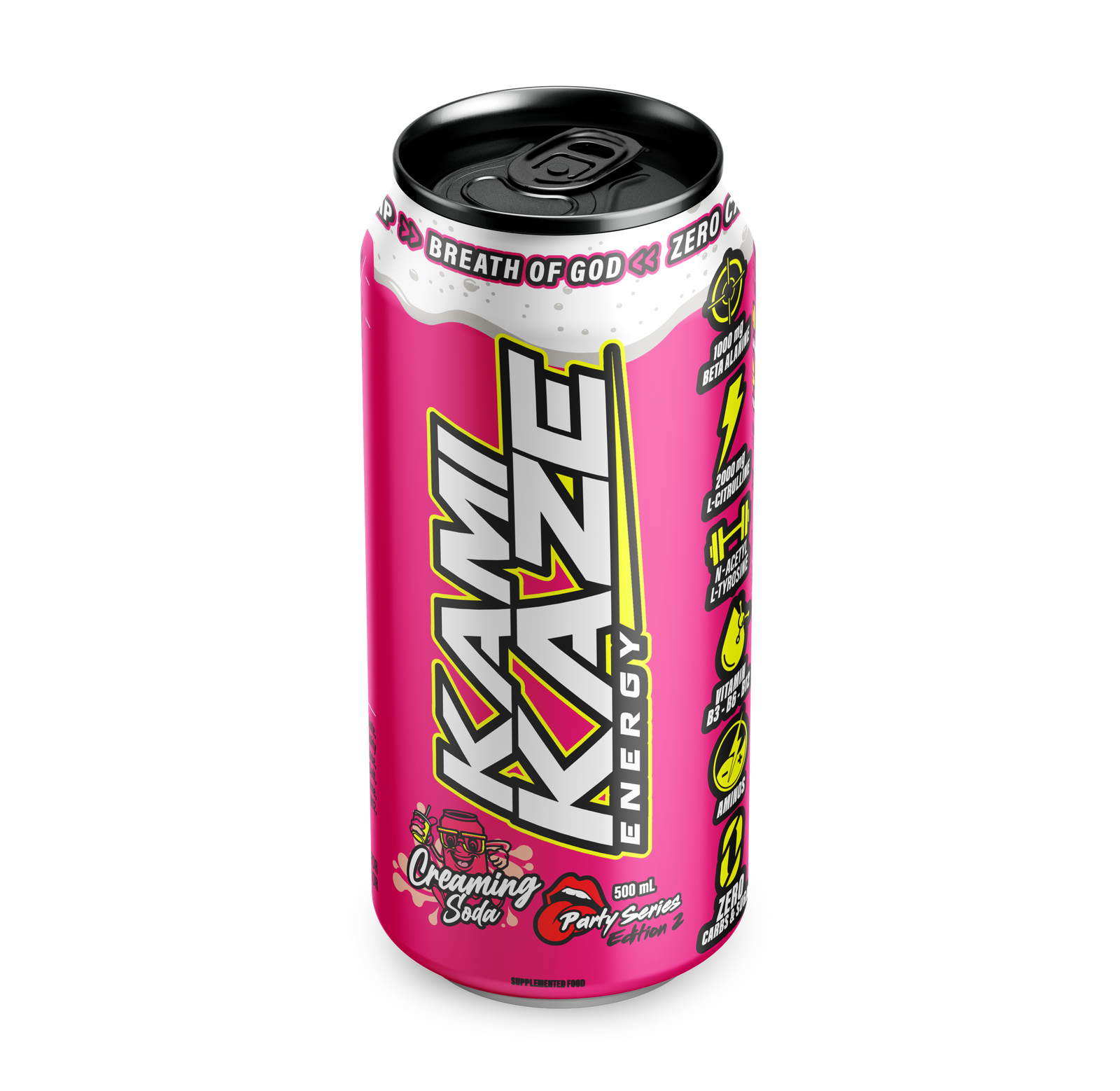 Creaming Soda - Kamikaze Energy Drink Can
