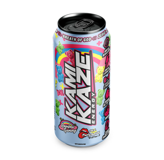 Rainbow Gummy- Kamikaze Energy Drink Can