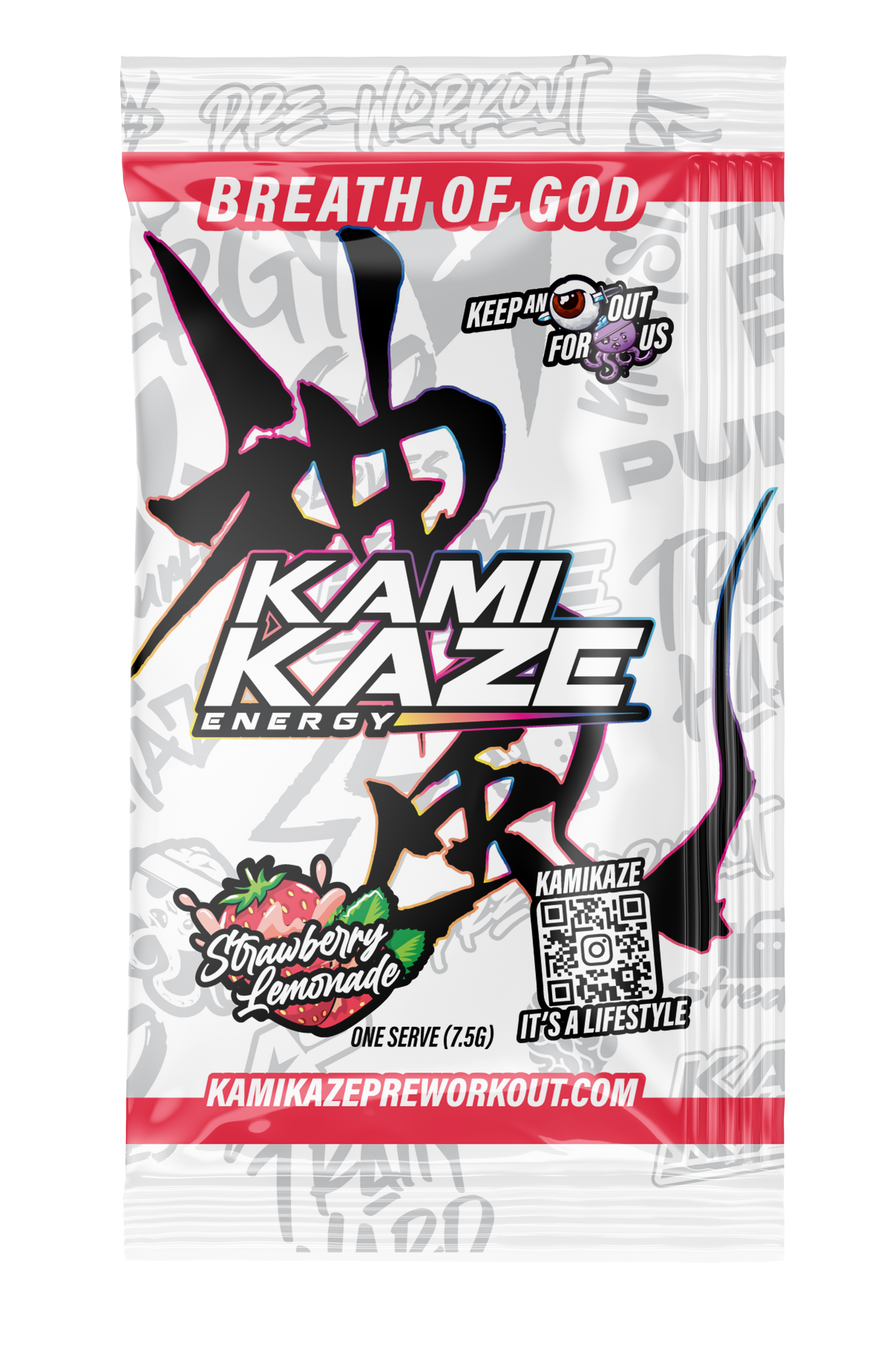 Strawberry Lemonade Kamikaze Energy Pre-workout