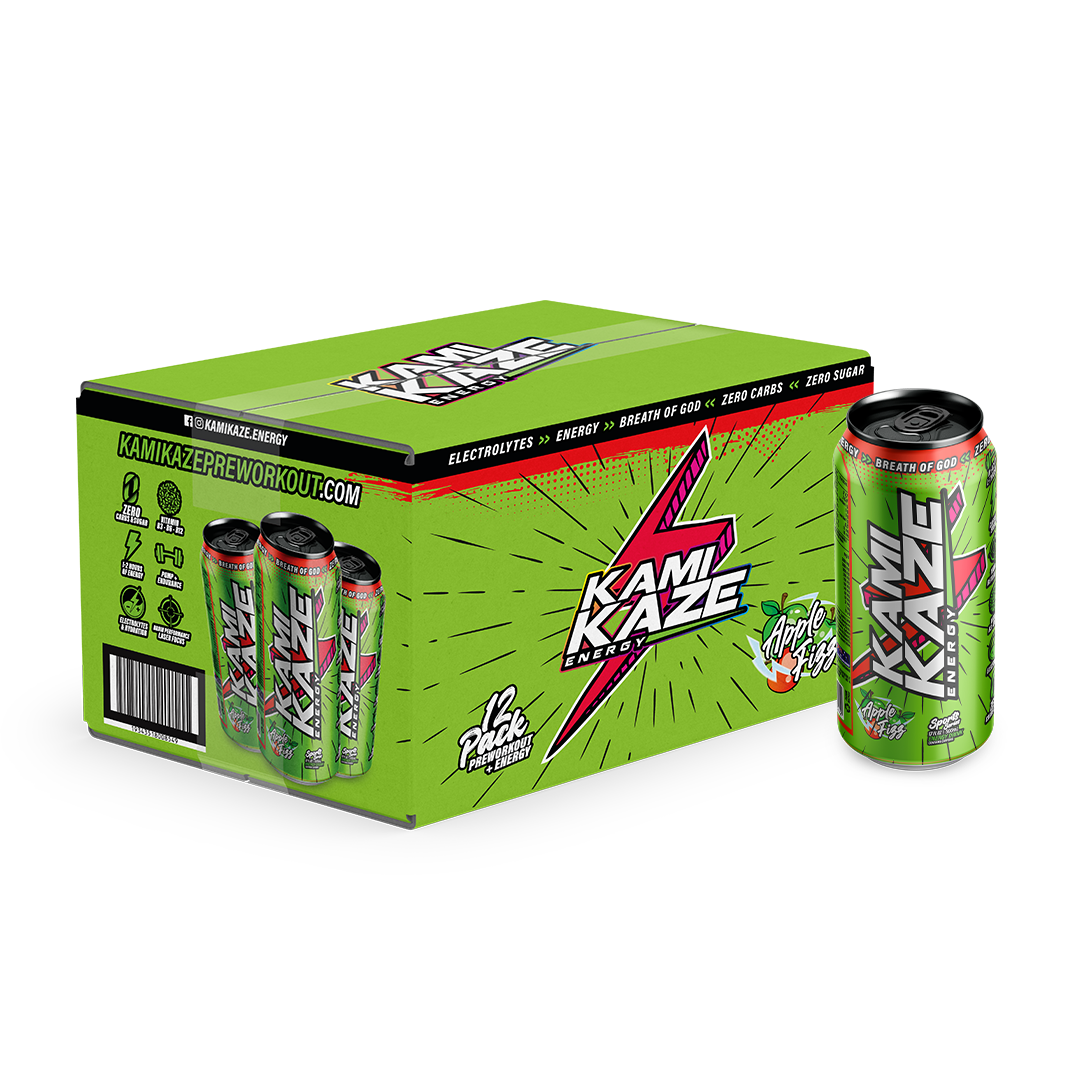 Apple Fizz - Kamikaze Energy Drink Can