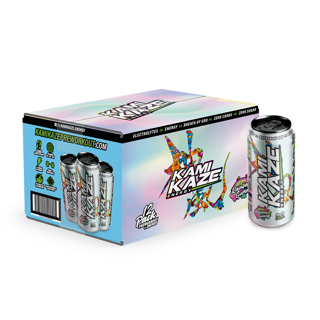 Rainbow Gummy- Kamikaze Energy Drink Can