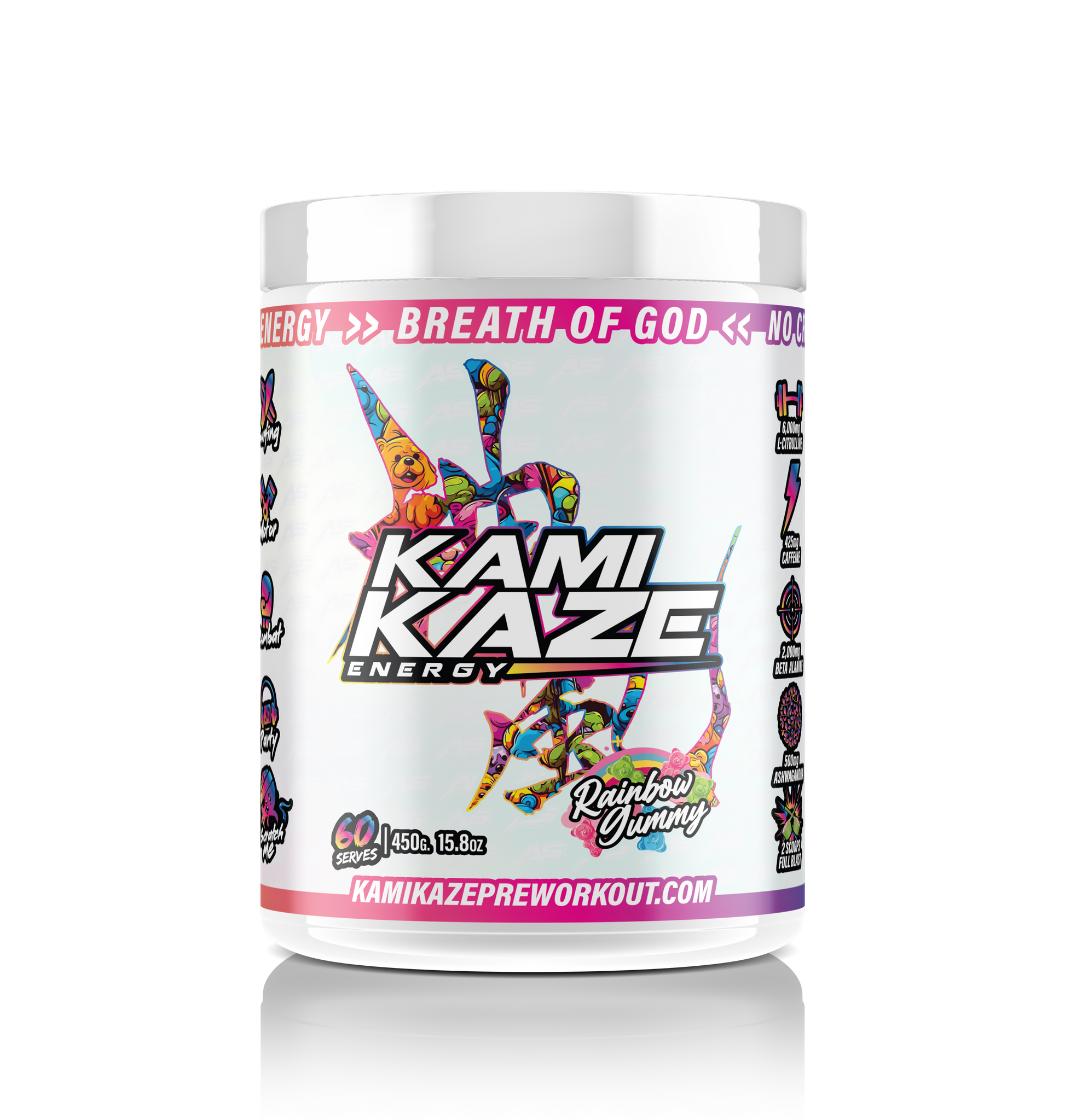 Rainbow Gummy - Kamikaze Pre-Workout